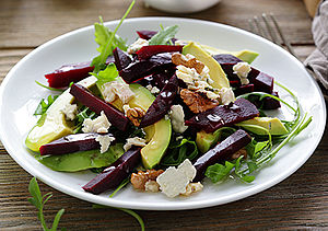 Herbstlicher Rote Bete-Salat mit Feta