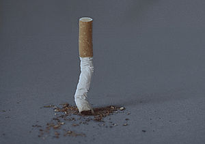 Statt Nikotin gibt’s Pfunde