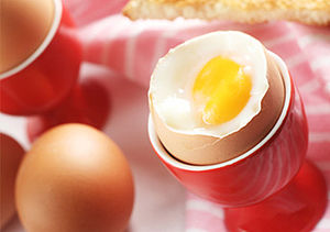 Frühstück mit Ei
